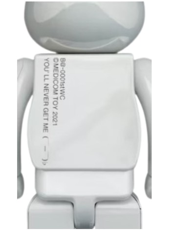 bearbrick decoracion unisex bearbrick 400% 1st model 20th anniversary - med0541 mu 2
