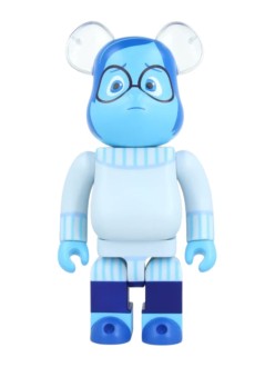 bearbrick decoracion unisexbearbrick 400% inside out sadness - med2344 mu