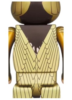 bearbrick decoracion unisexbearbrick 400% ww84 wonder woman golden armor - med0522 mu