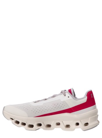 on running sneaker womancloudmonster - 3wd10104038 ivory grenadine 2