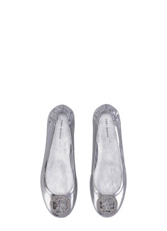 tory burch pump mujer minnie travel ballet with pave logo - 165361040 040