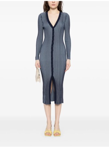 staud vestido mujer shoko sweater - r25r2200vn nvcl 2