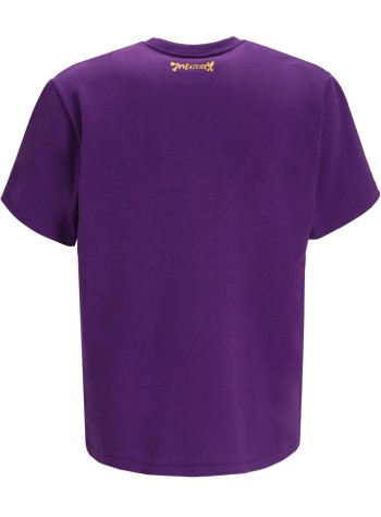 bape t-shirt mankatakana ape head tee m - 001tek301307m purple 2