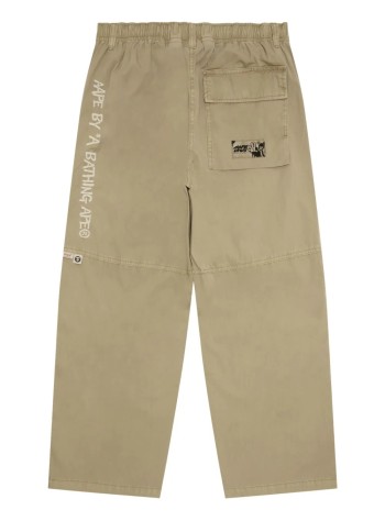 aape by a bathing ape pantalon hombre aape  main woven pants - aapptmb693xxo bgx 2
