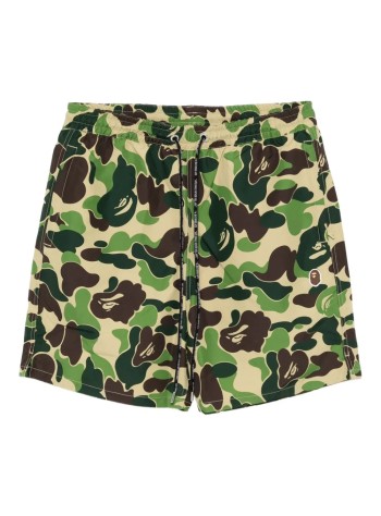 bape cargo manabc camo one point relaxed fit water shorts m - 001spl301309m green