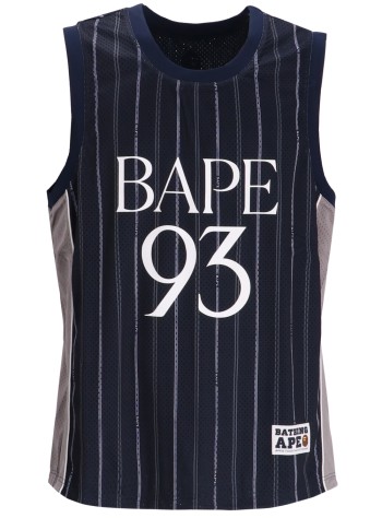 bape camiseta hombre reversible multilogo tank top m - 001vtl301301m navy