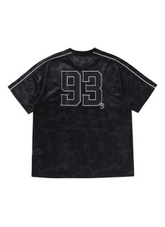 bape camiseta hombre camo stripe baseball logo relaxed fit tee m - 001csl301007m black