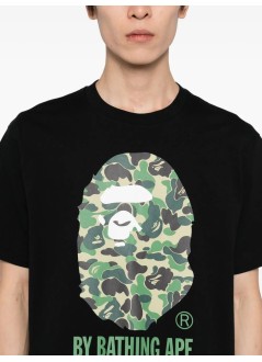 bape camiseta hombre abc camo by bathing ape tee m - 001tel301007m black x green