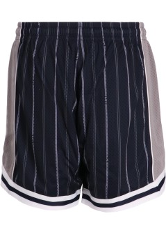 bape pantalon corto hombre multilogo reversible relaxed fit sweat shorts m - 001spl301325m navy