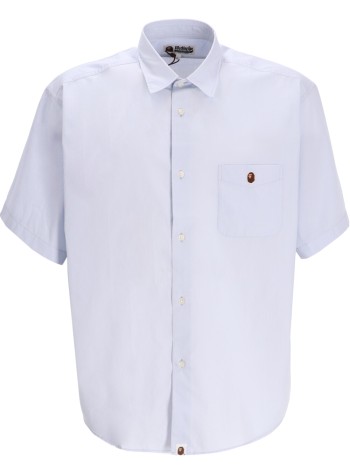 bape camiseria hombre big college shirt m - 001srl301006m sax
