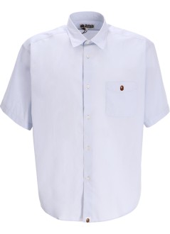 bape camiseria hombre big college shirt m - 001srl301006m sax