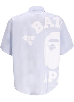 bape camiseria hombre big college shirt m - 001srl301006m sax