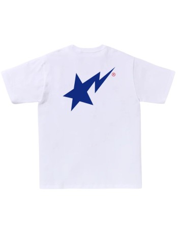 bape t-shirt mancolors bape sta tee m - 001tel301022m white 2