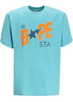 bape t-shirt mancolors bape sta tee m - 001tel301022m blue