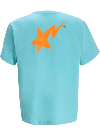 bape t-shirt mancolors bape sta tee m - 001tel301022m blue 2