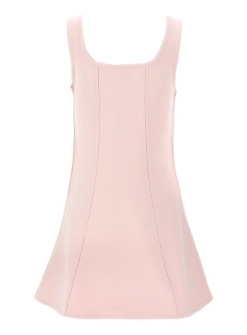ganni dress womanheavy fleece mini dress - t4111 868 2