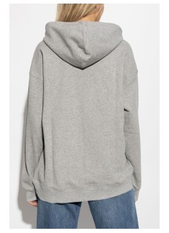 ganni sudadera mujer isoli bear oversized hoodie - t4162 921