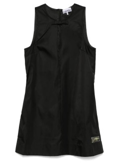 ganni vestido mujer duchesse nylon mini dress - w0472 099