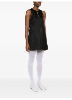 ganni vestido mujer duchesse nylon mini dress - w0472 099