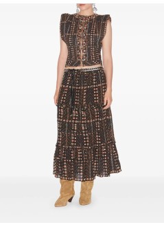 isabel marant falda mujer diya gc - 25pju0239fac1j19e 02fk