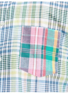 comme des garçons shirt camiseria hombre mens shirt woven - fob008s25 check check