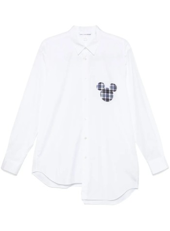 comme des garçons shirt shirt manmens shirt woven - fob035s25 white check