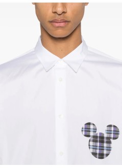 comme des garçons shirt shirt manmens shirt woven - fob035s25 white check