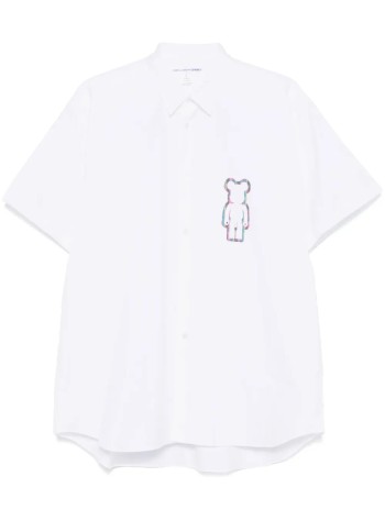 comme des garçons shirt shirt manmens shirt woven - fob038s25 white check