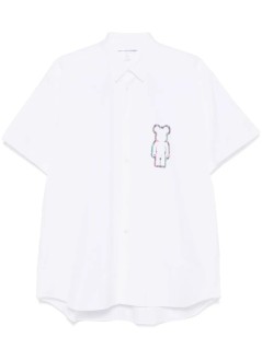 comme des garçons shirt camiseria hombre mens shirt woven - fob038s25 white check