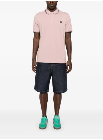 comme des garçons shirt polo manmens t-shirt knit - fot501s25 rose 2