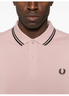 comme des garçons shirt polo manmens t-shirt knit - fot501s25 rose