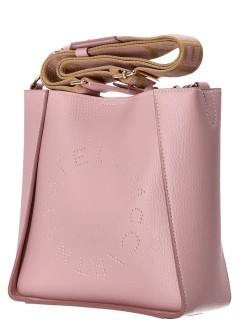 stella mccartney crossbody mujer mini crossbody bag embossed grainy mat w/studded logo - 700073wp0234 5752