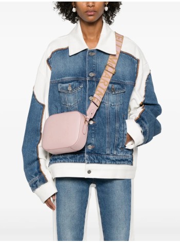 stella mccartney crossbody mujer small camera bag embossed grainy mat - 700266wp0234 5752 2