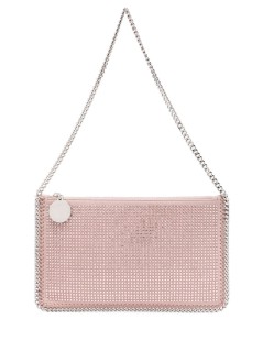 stella mccartney handbag mujer pochette accessoir all over crystal hotfix - 7p0076wp0496 5762