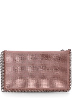 stella mccartney handbag mujer pochette accessoir all over crystal hotfix - 7p0076wp0496 5762
