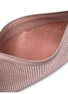 stella mccartney handbag mujer pochette accessoir all over crystal hotfix - 7p0076wp0496 5762