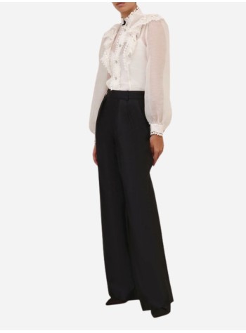 zimmermann t-shirt womancrush heart embellished blouse - 2679tr251 crm 2