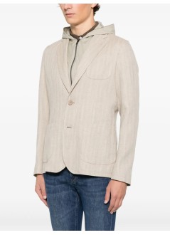 herno outerwear hombre giacca blazer con pettorina - ga000188u13243 1985