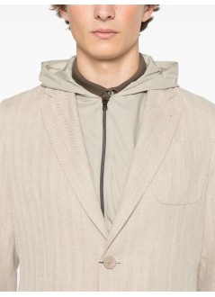 herno outerwear hombre giacca blazer con pettorina - ga000188u13243 1985