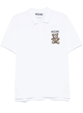 moschino couture polo manpolo shirt - 251zz16010242 1001