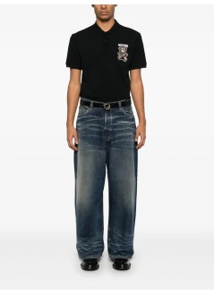 moschino couture polo hombre polo shirt - 251zz16010242 1555