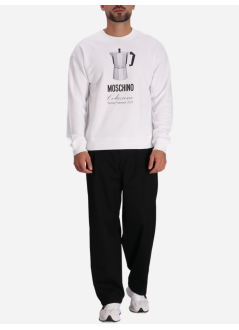 moschino couture sudadera hombre sweatshirt - 251zz17060228 1001