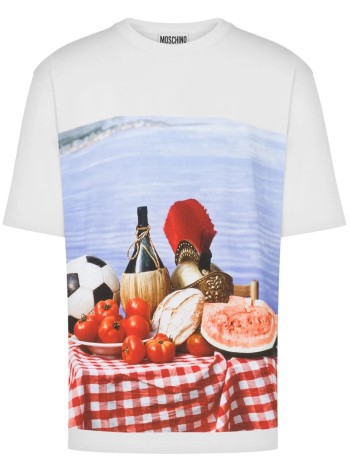 moschino couture camiseta hombre t-shirt - 251zz07020241 1001