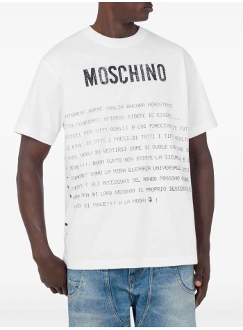 moschino couture camiseta hombre t-shirt - 251zz07170241 1001 2