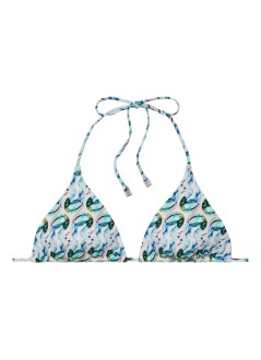 tory burch bikini sujetador mujer printed string bikini top - 167524417 417