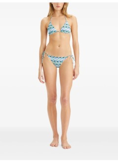 tory burch bikini sujetador mujer printed string bikini top - 167524417 417
