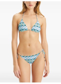 tory burch bikini sujetador mujer printed string bikini top - 167524417 417