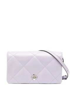 tory burch crossbody mujer kira clover diamond quilt chain wallet - 165735500 500