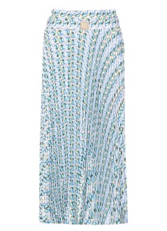 tory burch falda mujer pleated viscose skirt - 169354417 417