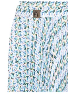 tory burch falda mujer pleated viscose skirt - 169354417 417